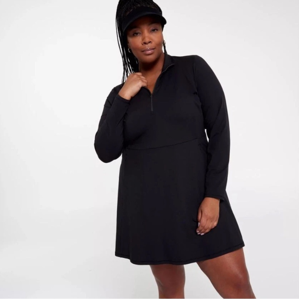 CALIA by Carrie Underwood Black Long Sleeve Dress